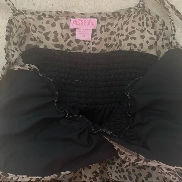 Vintage Y2K Leopard Print Maxi Dress - Picture 4 of 6